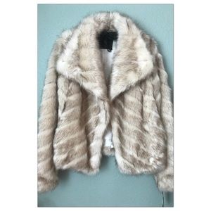 Beautiful Faux Fur GUESS Jacket
